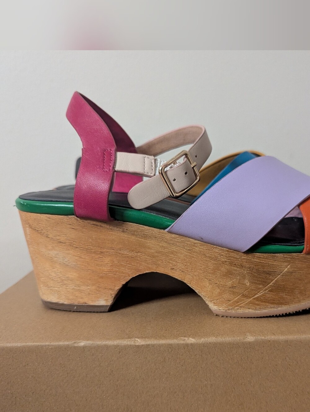 Charlotte Stone Dermot Platform Sandals - Confetti - Picture 7 of 11